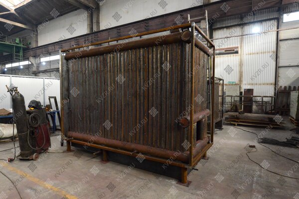 Изготовление котла 930 кВт с водяными колосниками